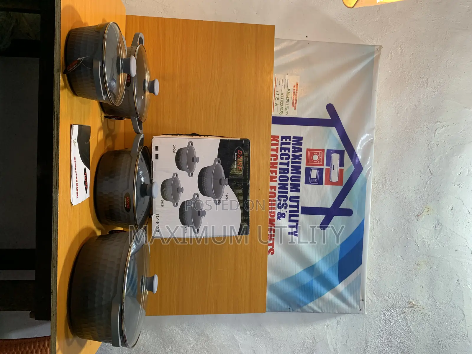 Dzire Four Pieces Cookware Set