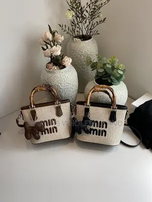 The Min Min Woven Handbag,