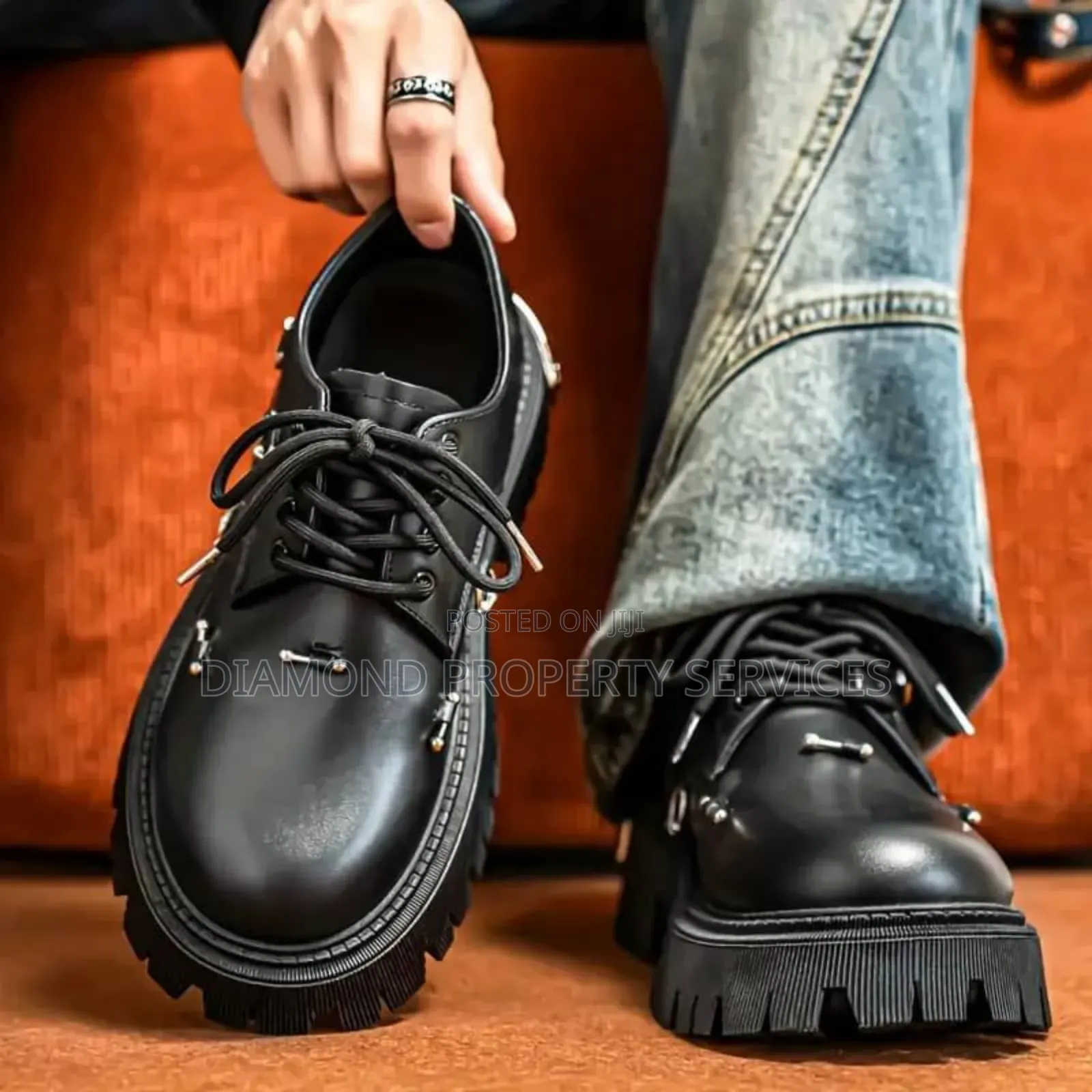 Platform Derby Shoe