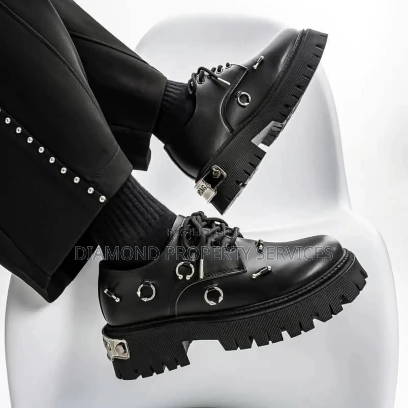 Platform Derby Shoe