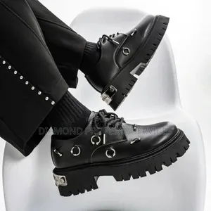 Platform Derby Shoe