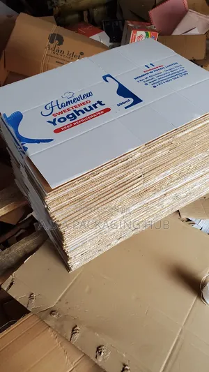 Branded White Carton Box