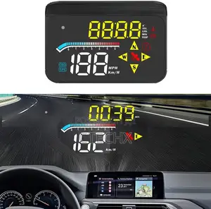 Zalati Hud Head-Up Display Dual-Mode GPS Obd Reflection Projection