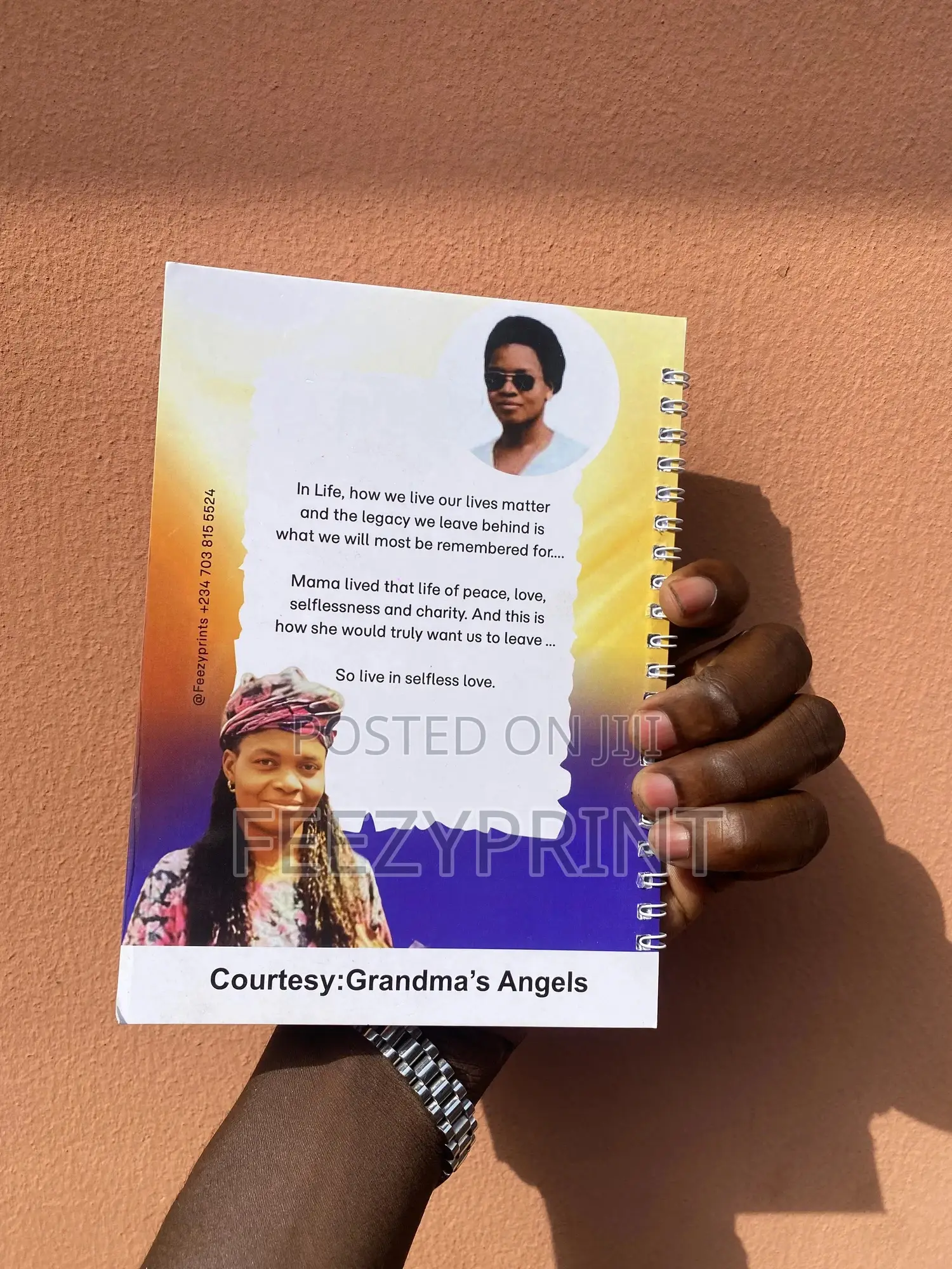 Printed Jotter