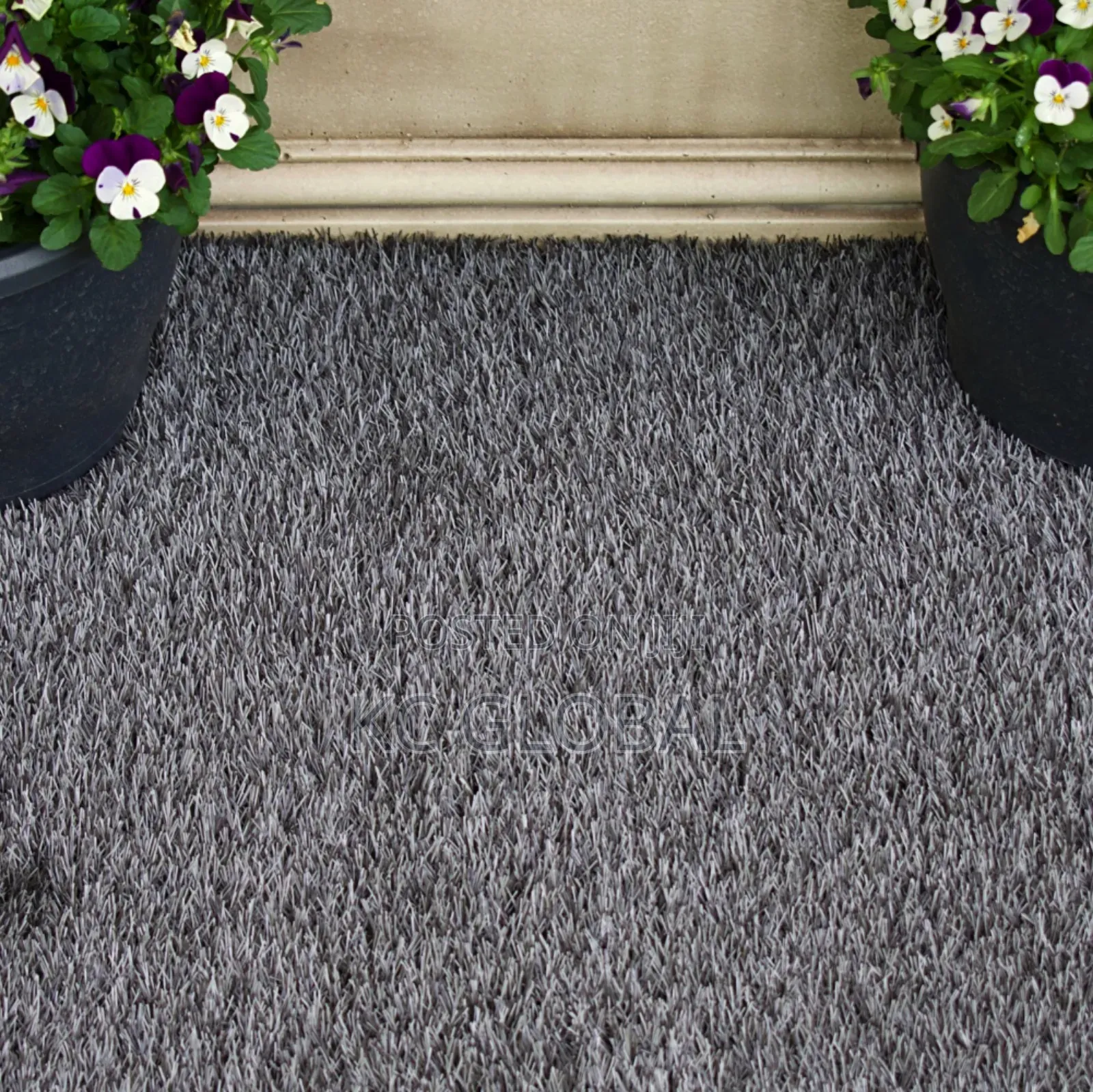 Artificial Grass 30mm Grey Available