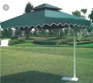 Commercial Umbrella With Marble Base – Heavy Duty Outdoor Shade