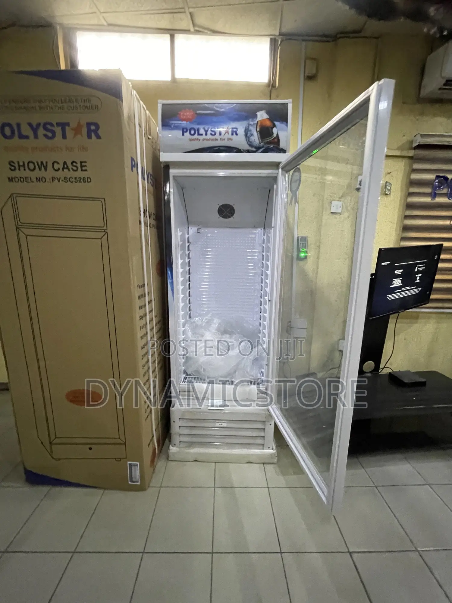 Polystar Show Case Refrigerator White Colour