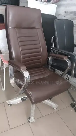 Premium Brown Executive Chair – Ergonomic High-Back Office Seating