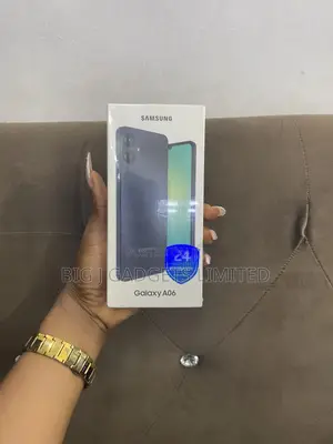 New Samsung Galaxy A06 64 GB Black