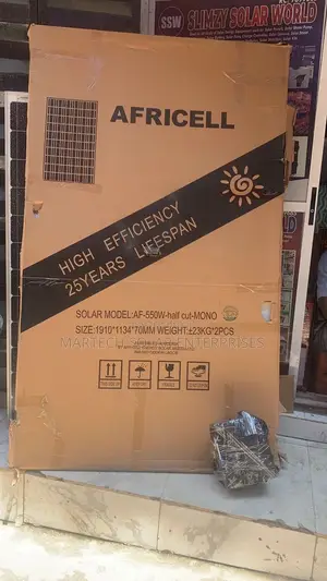550w Half Cut Monocrystalline Solar Panel With Guarantee