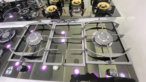 Luxury Multi-Burner Gas Hob With Digital Timer