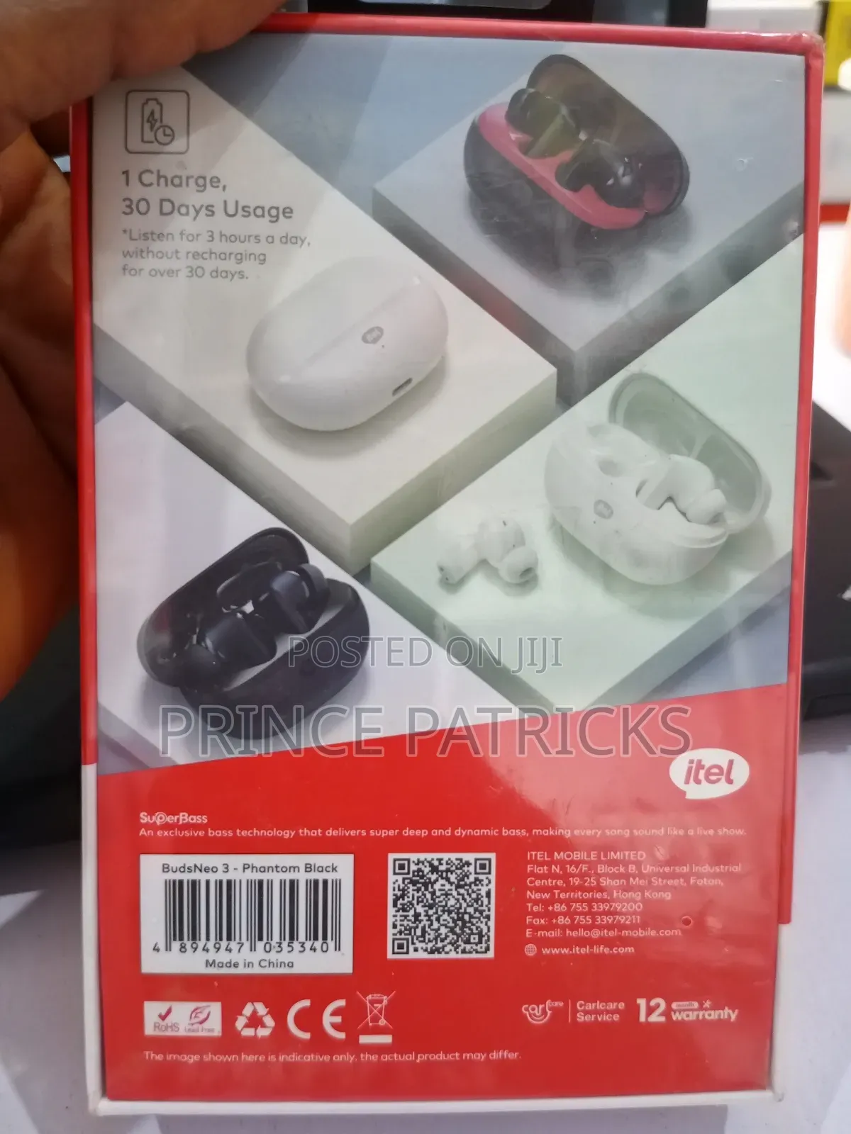 Itel Budsneo 3