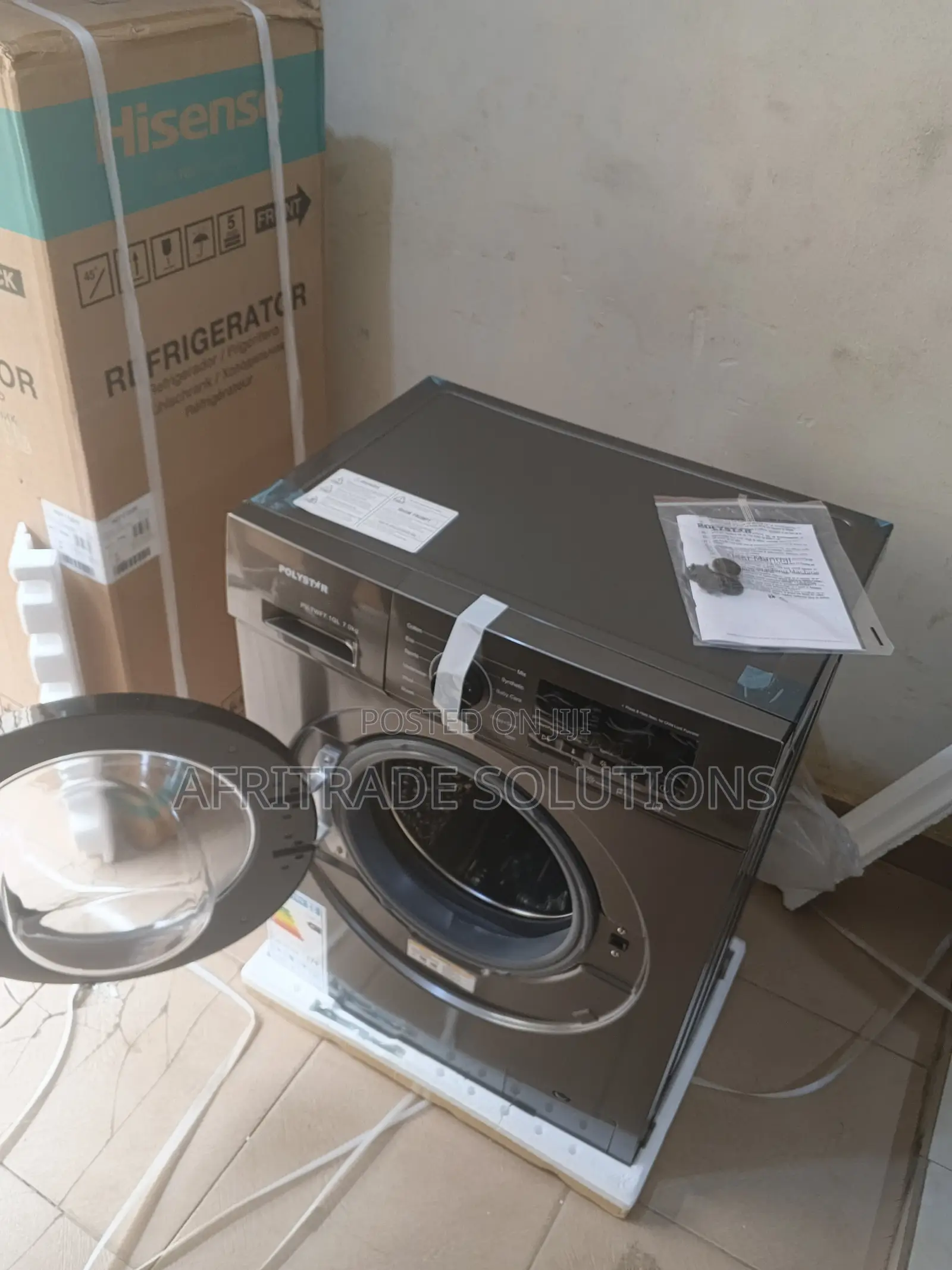 Polystar Energysaver Front Load Washing Machine 7kg