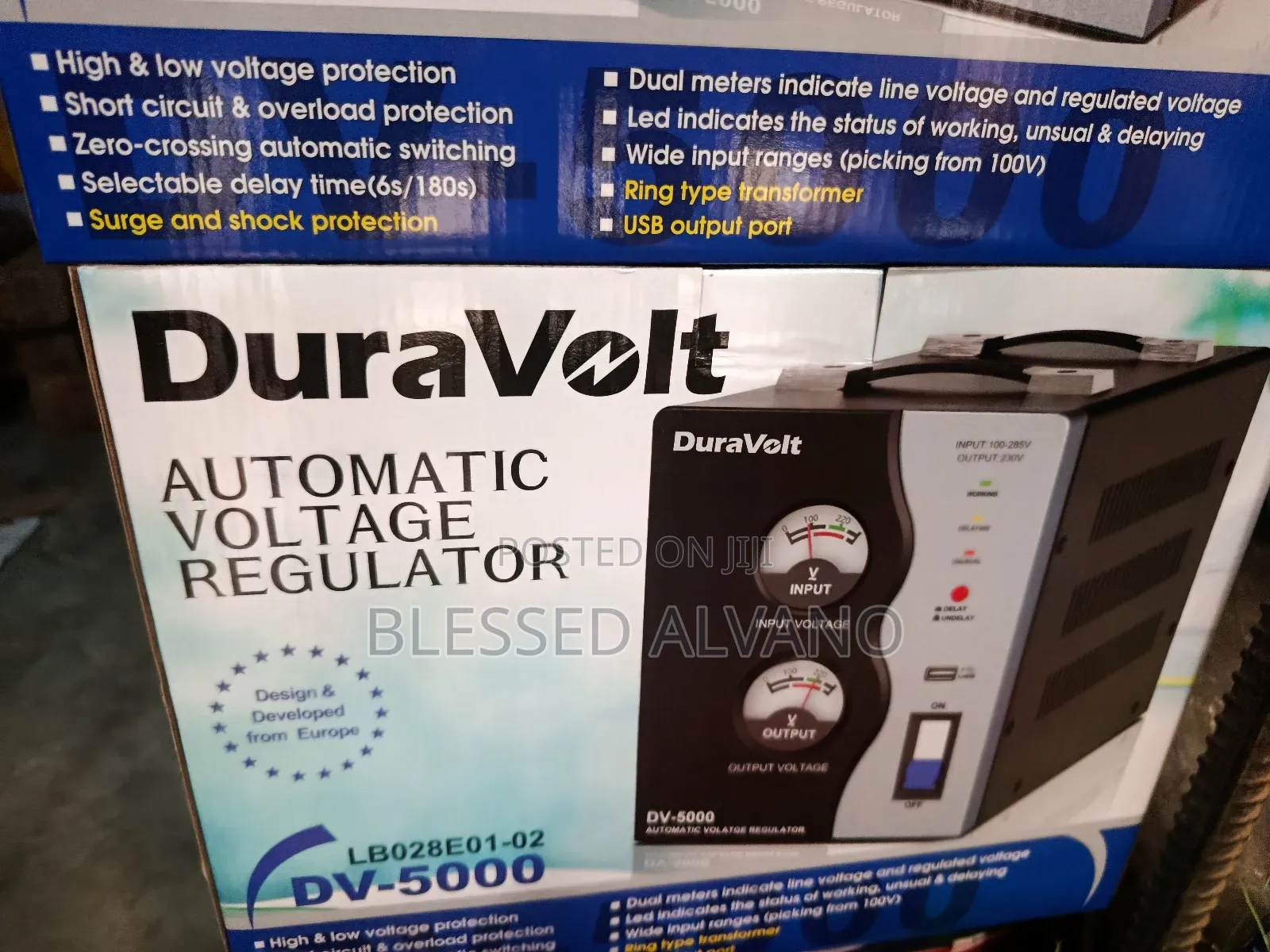 Dura Volt 5000 Wats Voltage Stabilizer