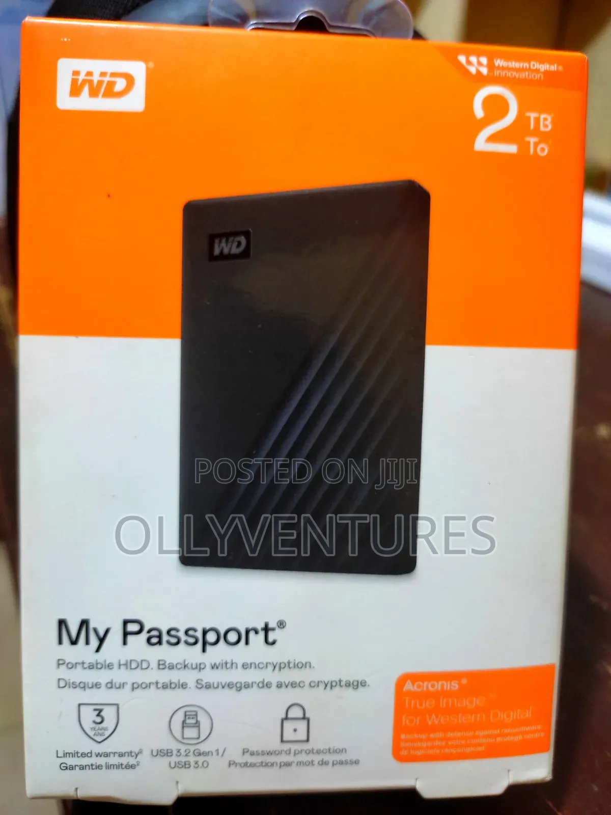 Wd My Passport 2tb HDD