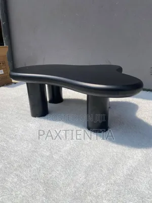 Demilune Accent Moon Centre Table Without Side Stool