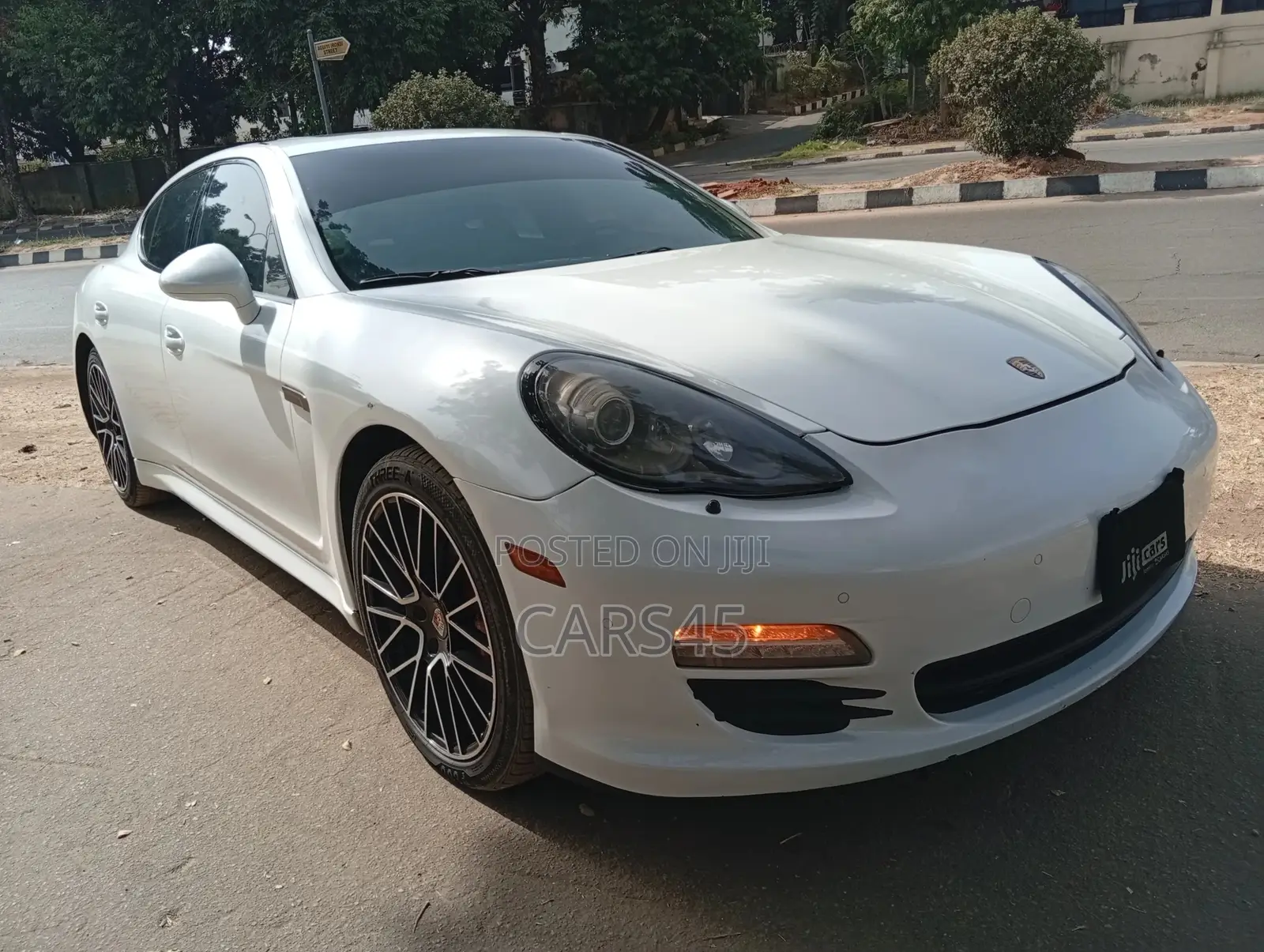Porsche Panamera 2012 White