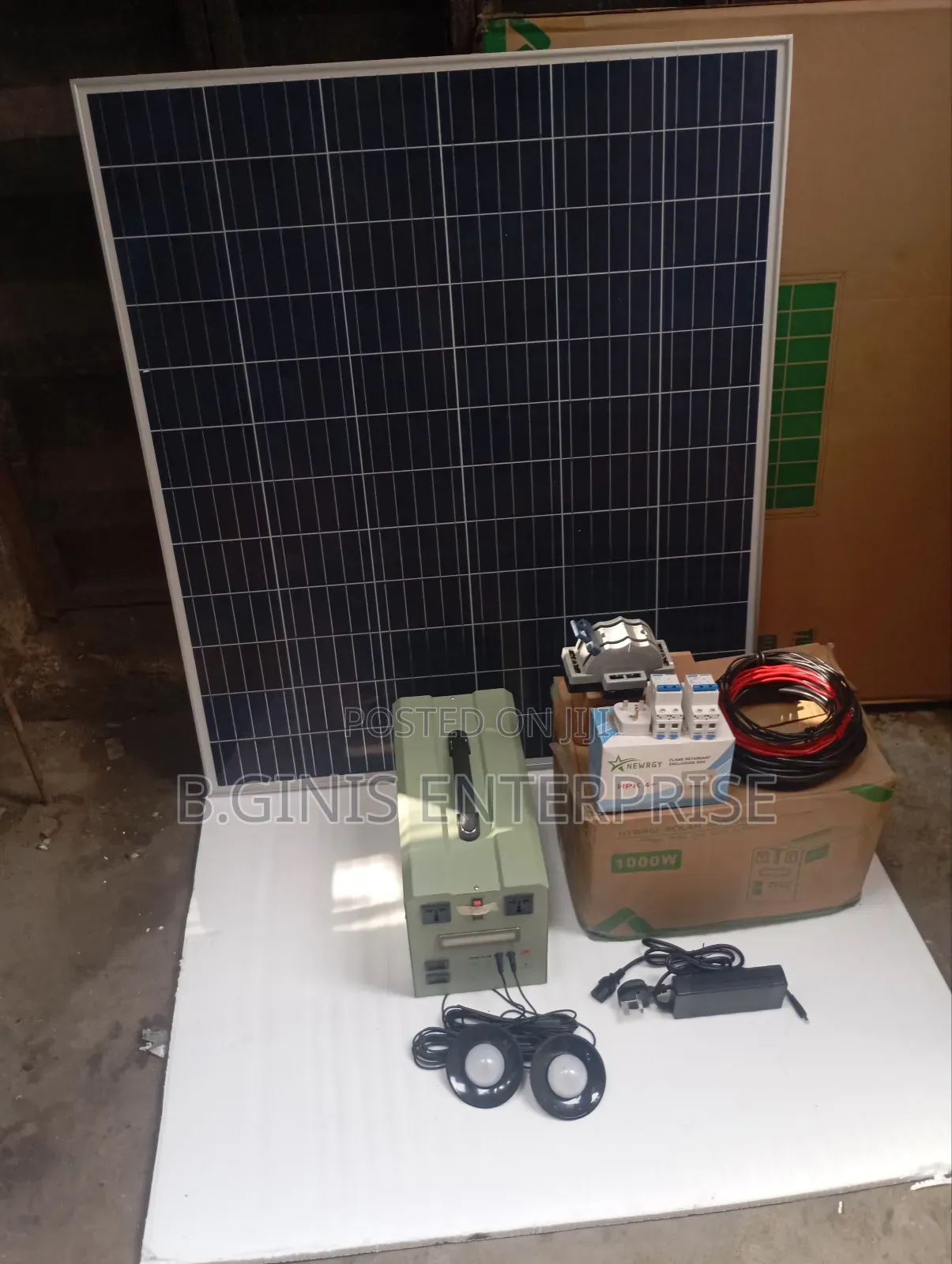 Amazing 1000w Solar Generator