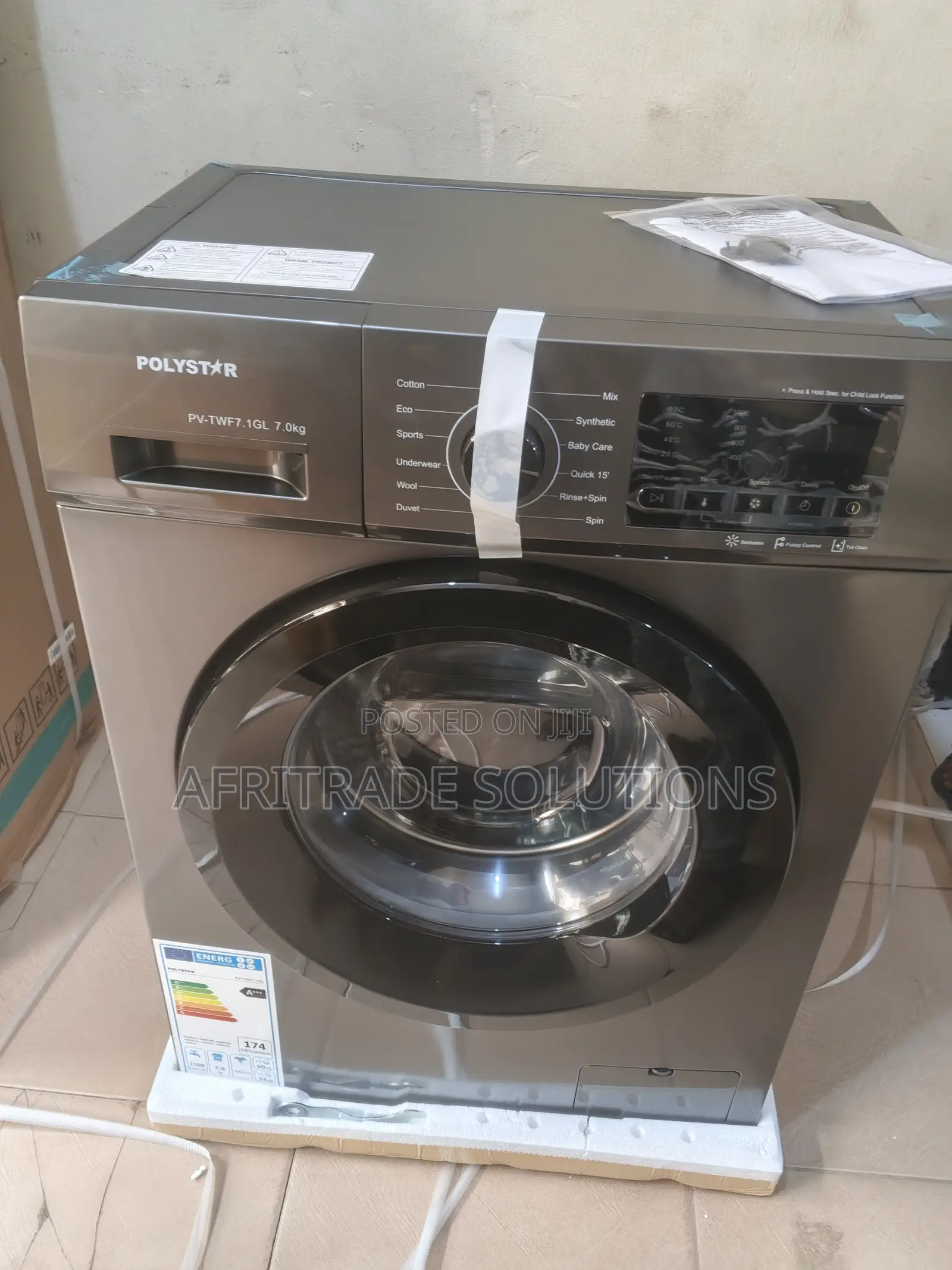 Polystar Smartbalance Front Load Washing Machine