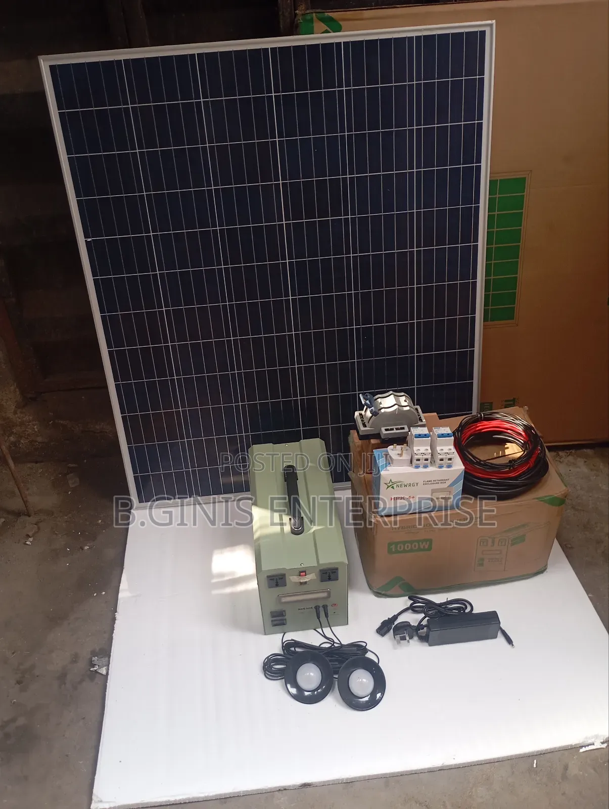 Fine 1000w Solar Generator
