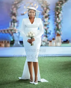 Classy Court Wedding Gown