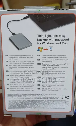 Seagate One Touch With Password 2tb HDD