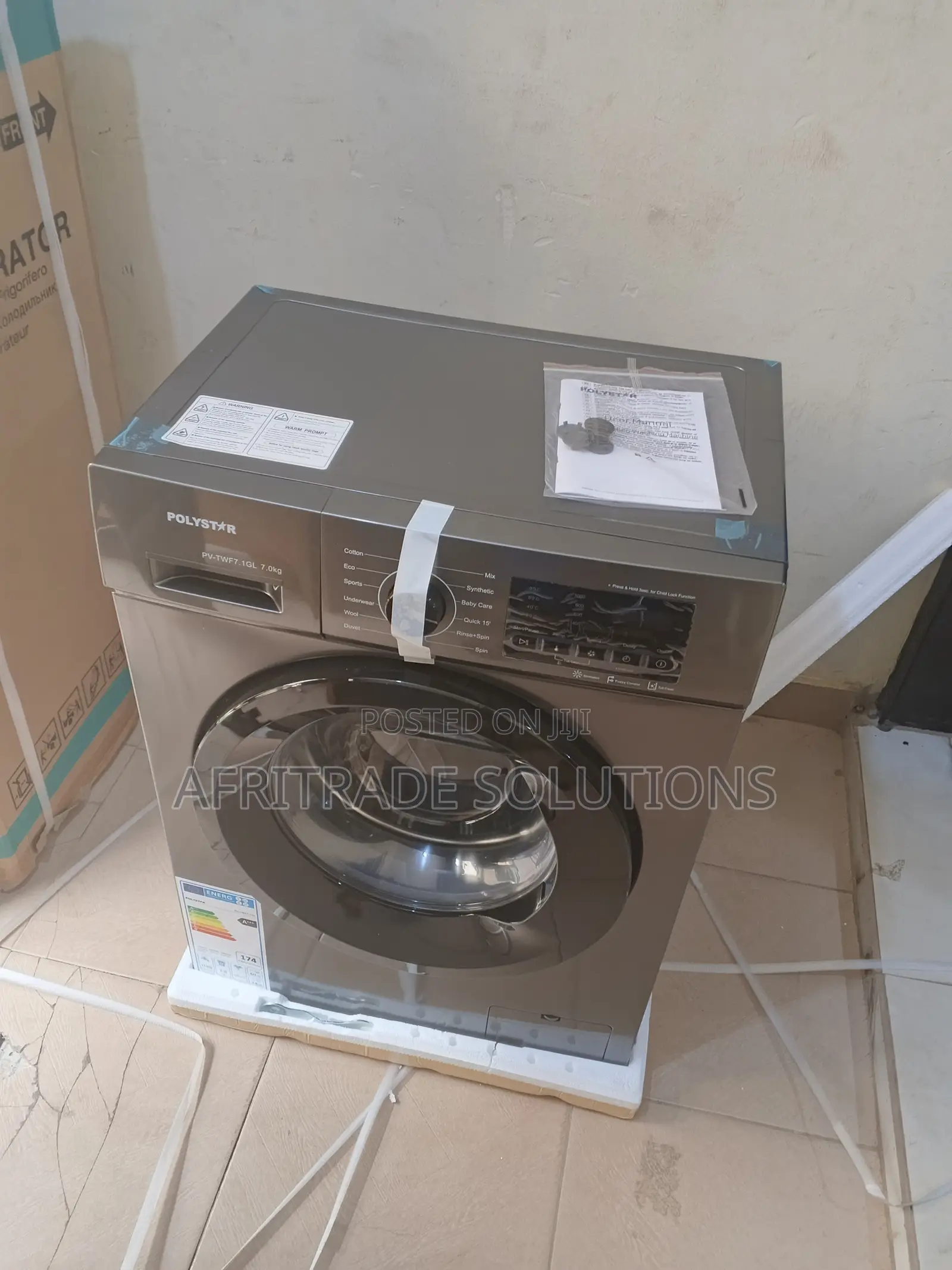 Polystar Maxload Front Load Washing Machine