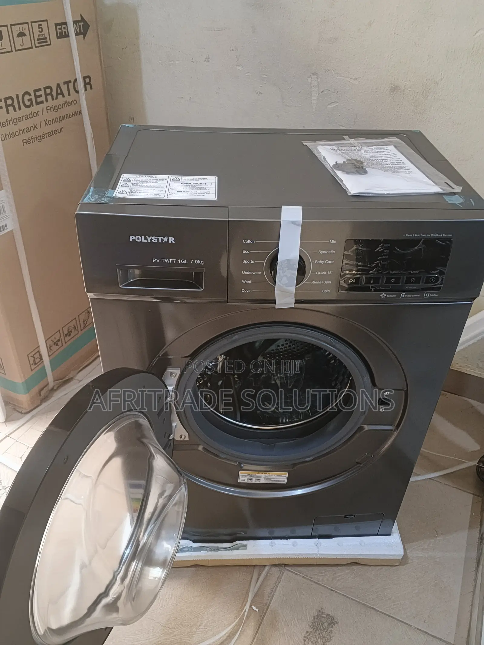 Polystar Smartspin Front Load Washing Machine