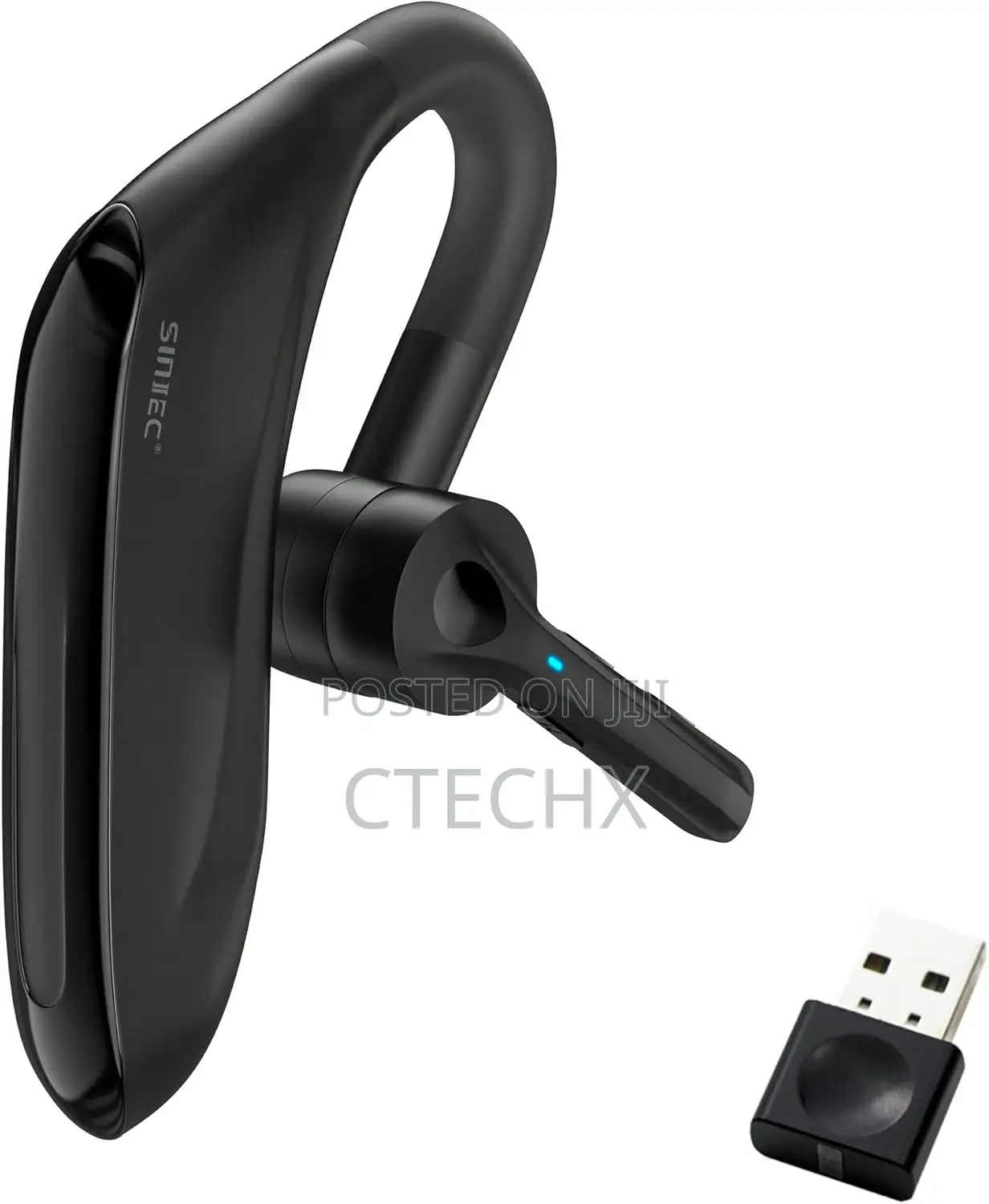 Bluetooth Headset Wireless Headset With Dongle for Computer 45h
