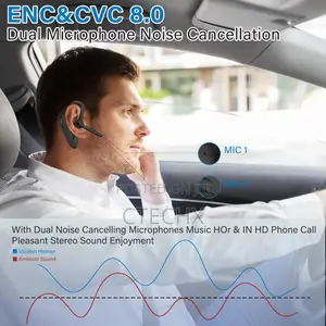Bluetooth Headset Wireless Headset With Dongle for Computer 45h
