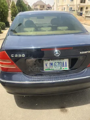 Mercedes-Benz C230 2003 Blue