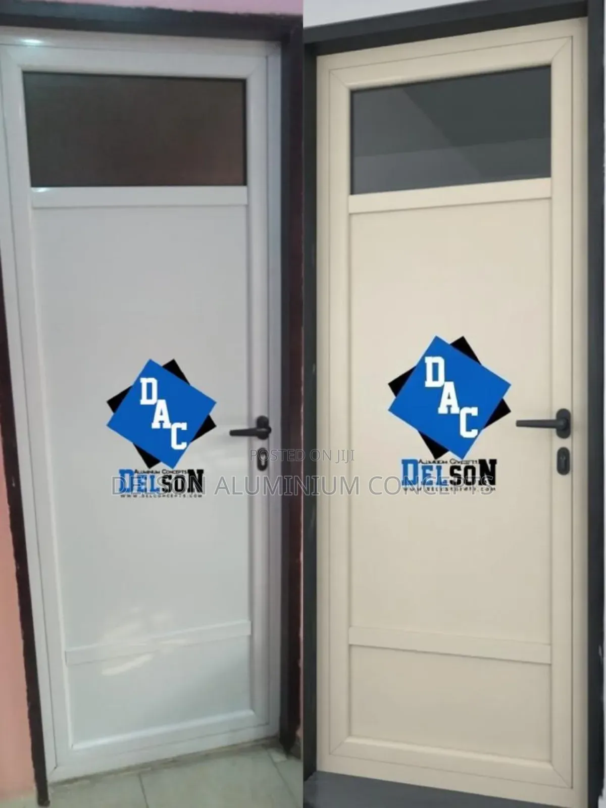 Custom Aluminium Toilet Door Fabrication Lagos
