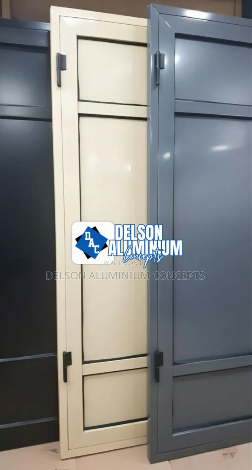 Custom Aluminium Toilet Door Fabrication Lagos