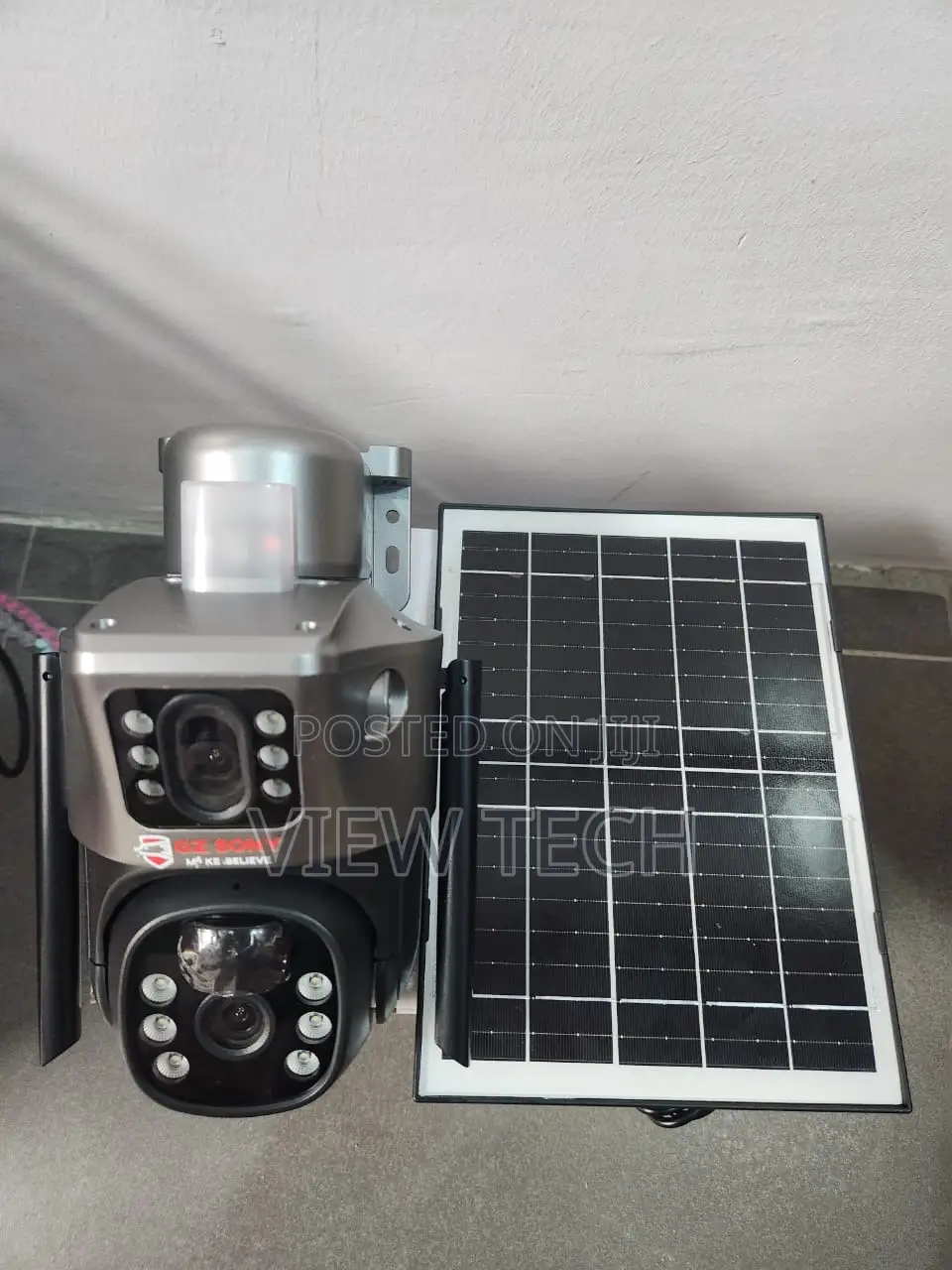 4g Intelligent Solar Double Lens Camera