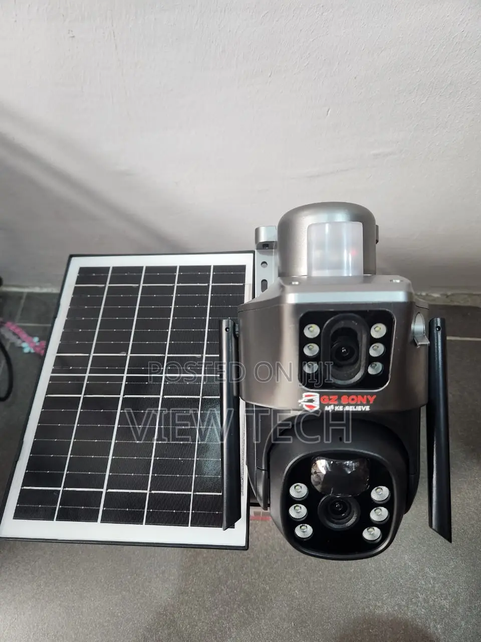 8mp Double Lens Solar Camera V380
