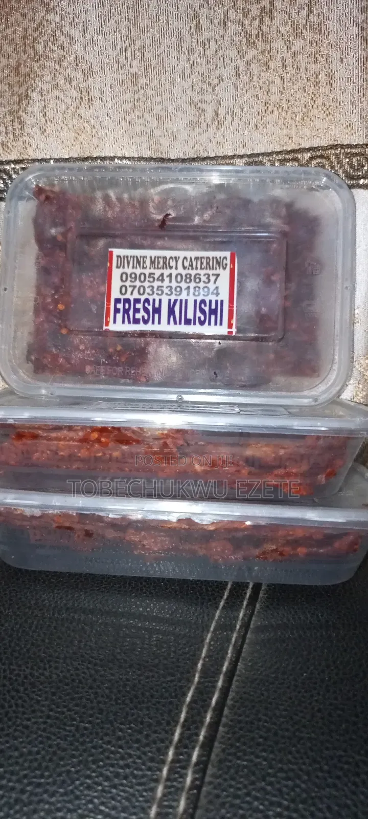 Freshly Made Kilishi