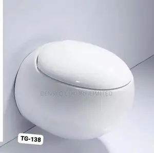 Luxury Wall Hung Toilet (Floating Wc) – Soft Close Seat – Tg-138