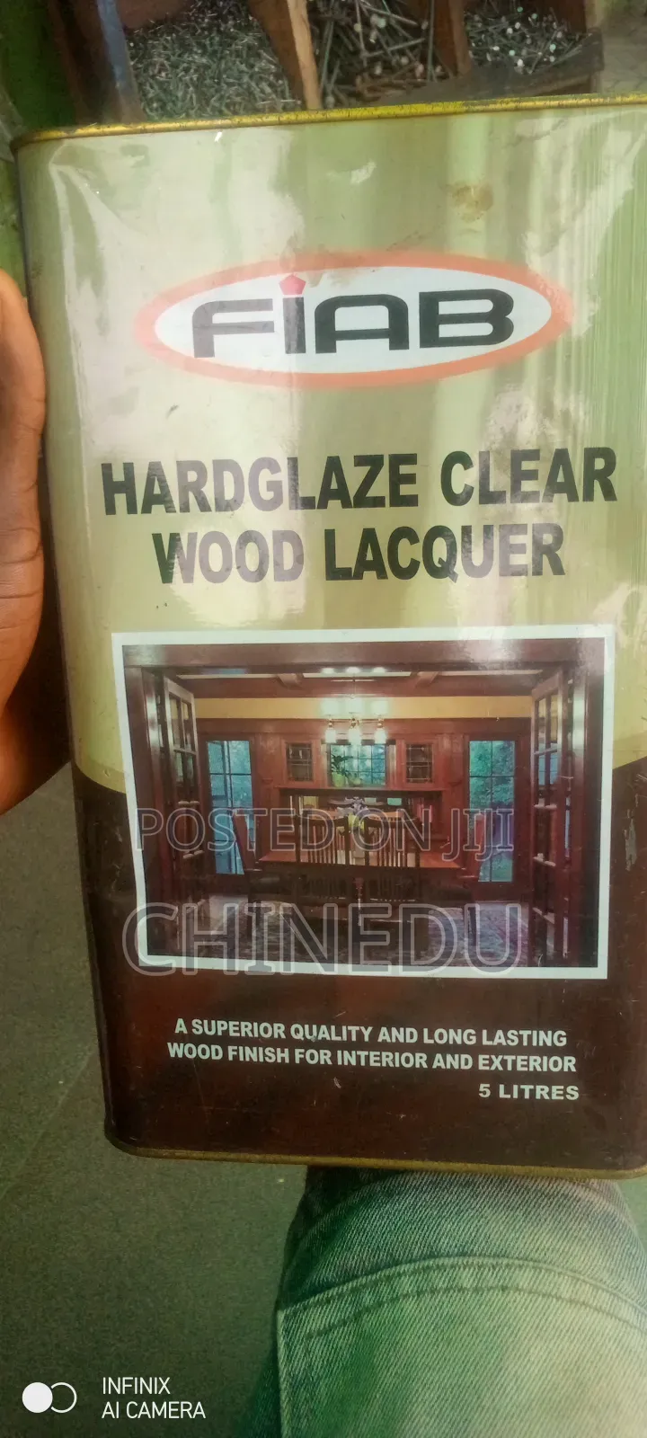 Hardglaze Clean Wood Lacquer