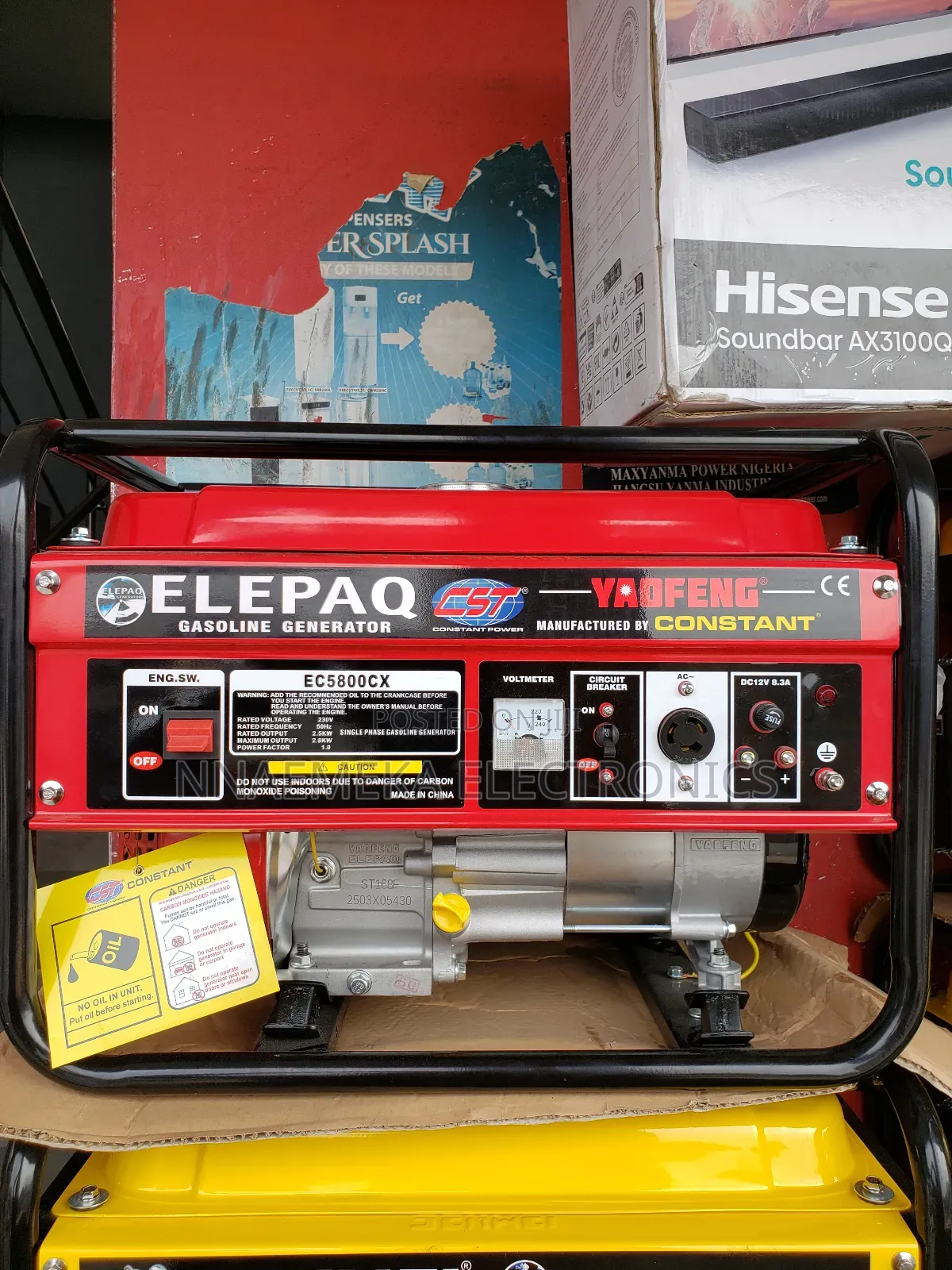 Elepaq Ec5800cx 2.8kva