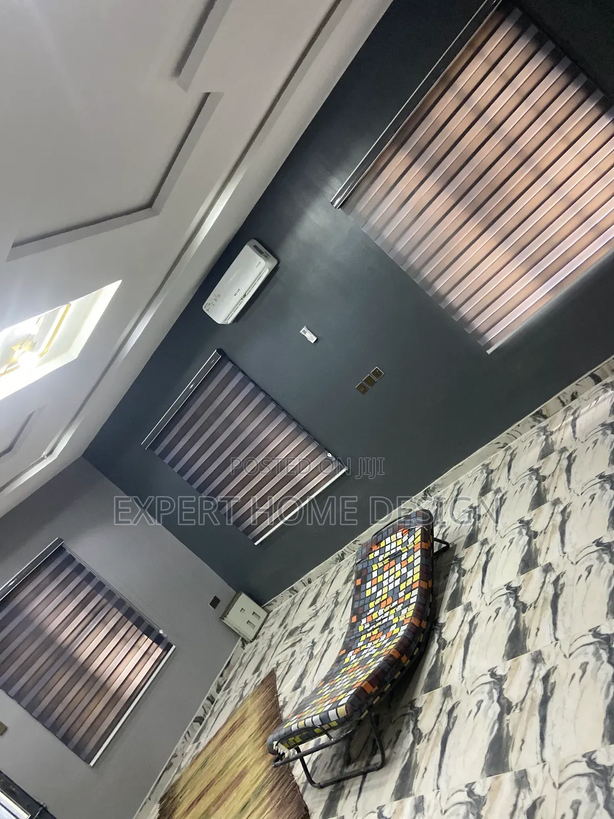 Window Blinds. Day and Night