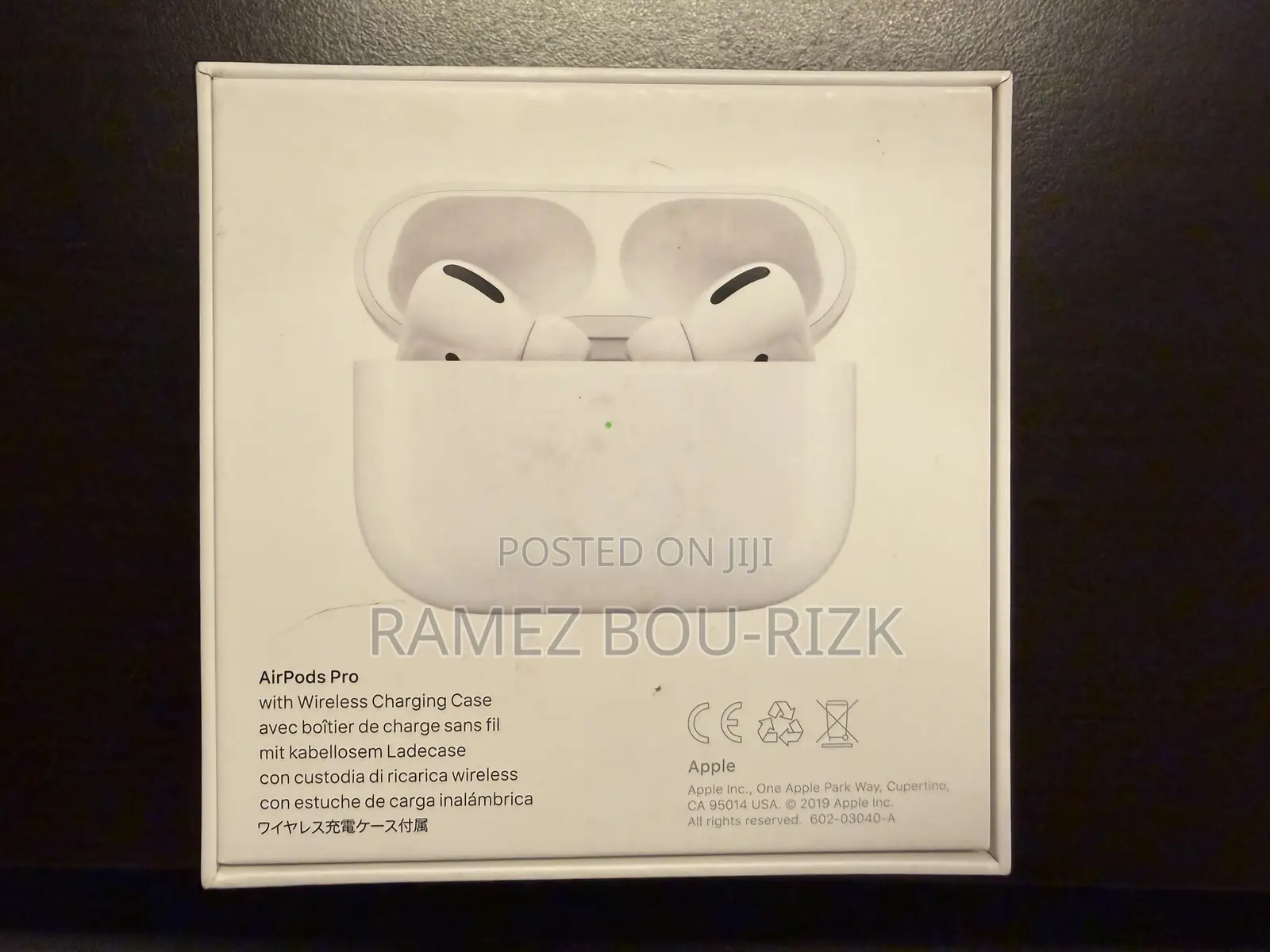 Airpods Pro With Wireless Charging Case (1st Generation)