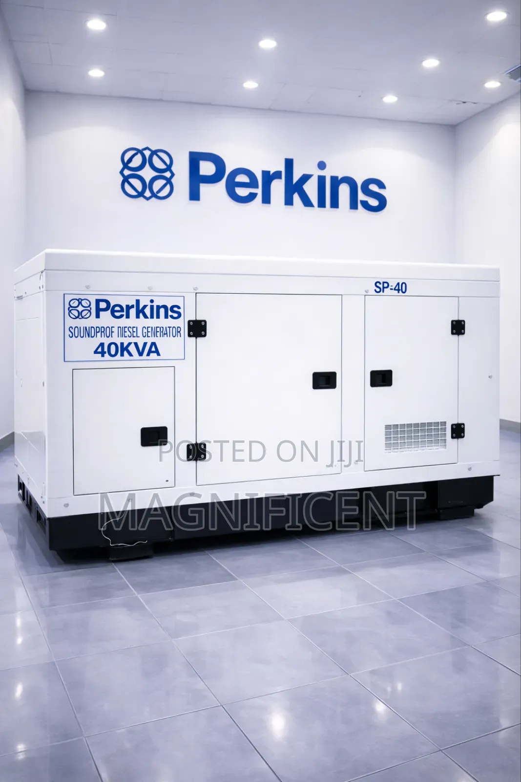 Original Perkins 40kva Generator | Silent Fuel Efficient