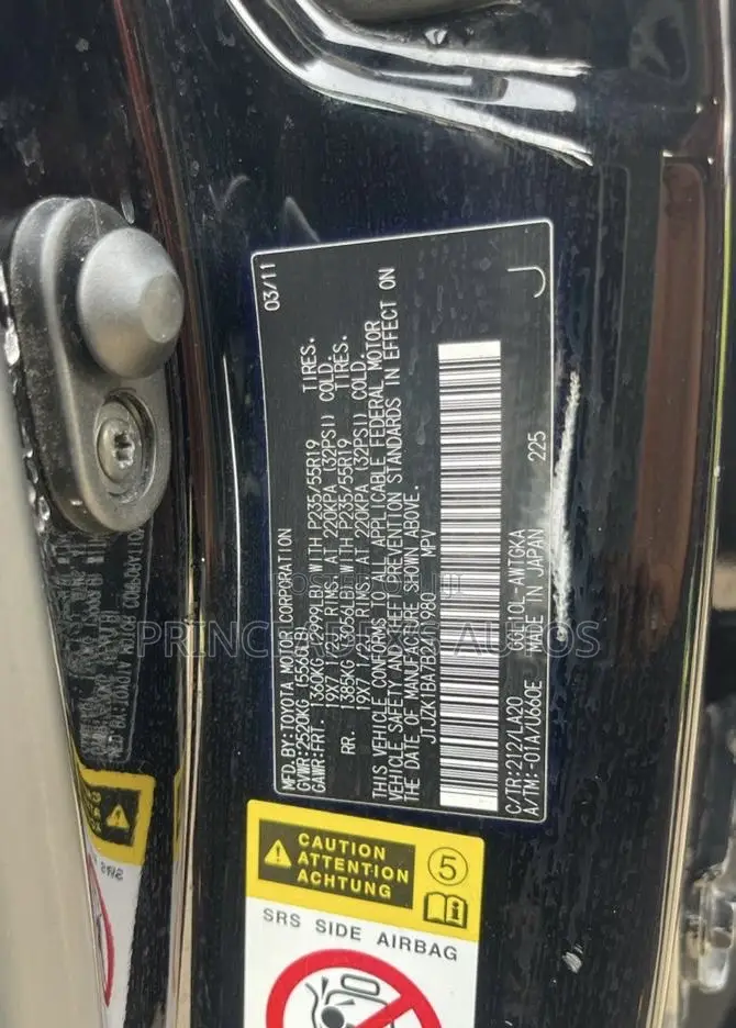 Lexus RX 350 2011 Black