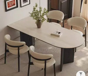 4 Seater Sintered Stone Dining Table