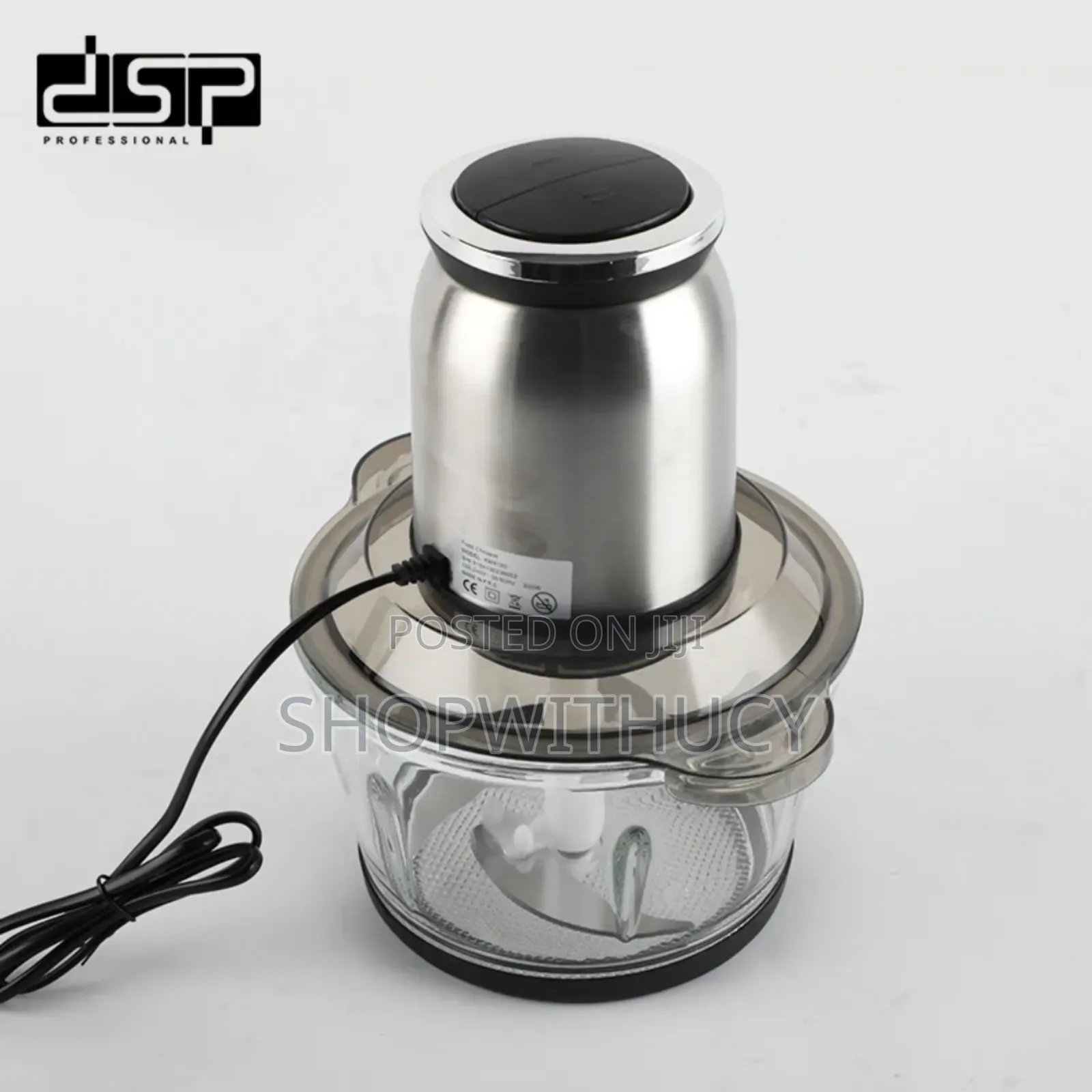 DSP 3l Food Processor/Chopper, 300watts