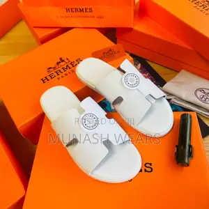 Hermes Leather Slipers 40-46 Available 2026 Collection