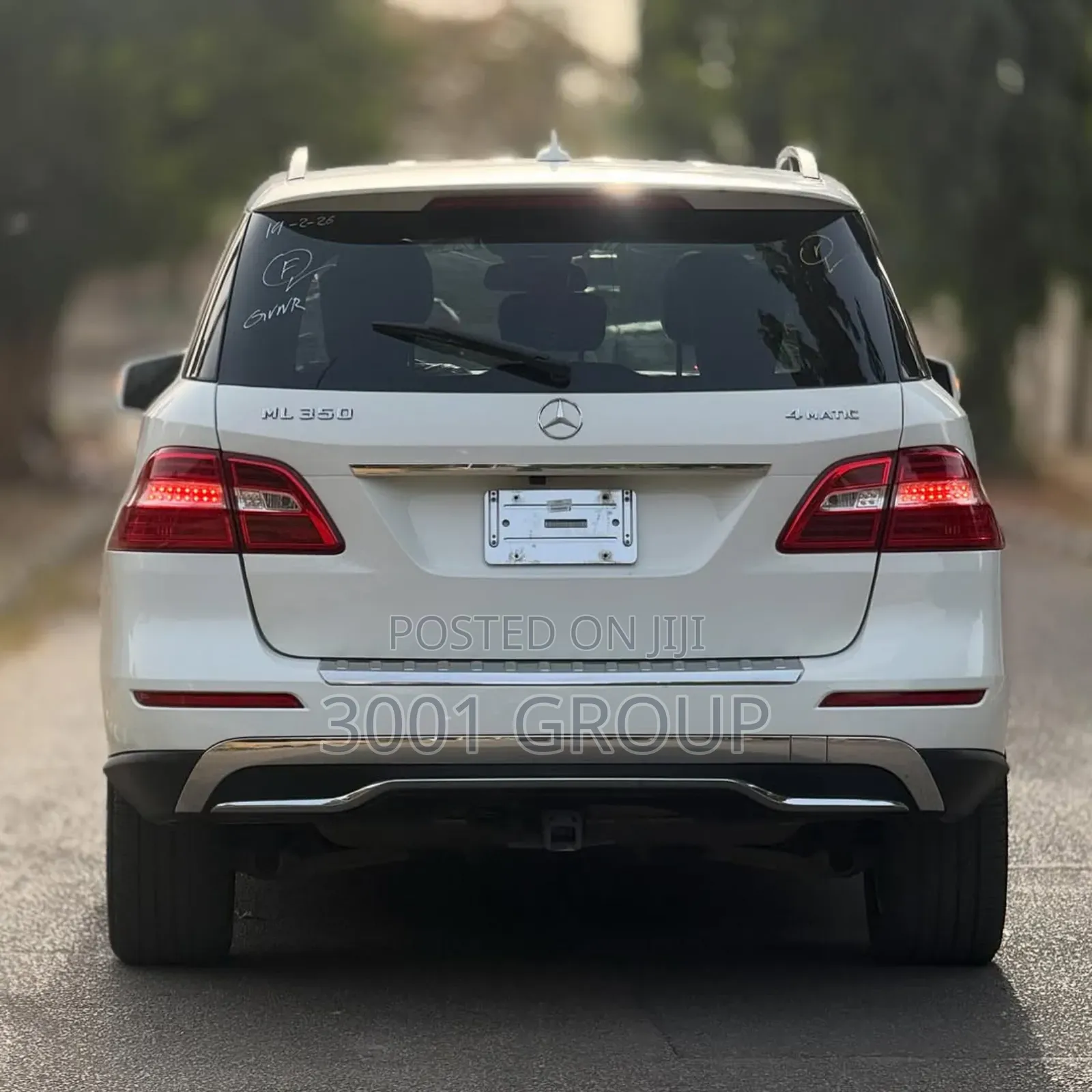 Mercedes-Benz M Class 2015 White