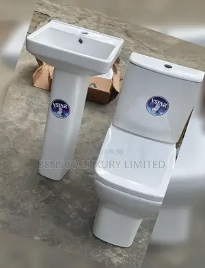 Original Vstar Crola Wc With Wash Hand Basin – Complete Set