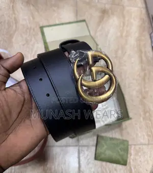 Original Gucci Leather Belt For Me