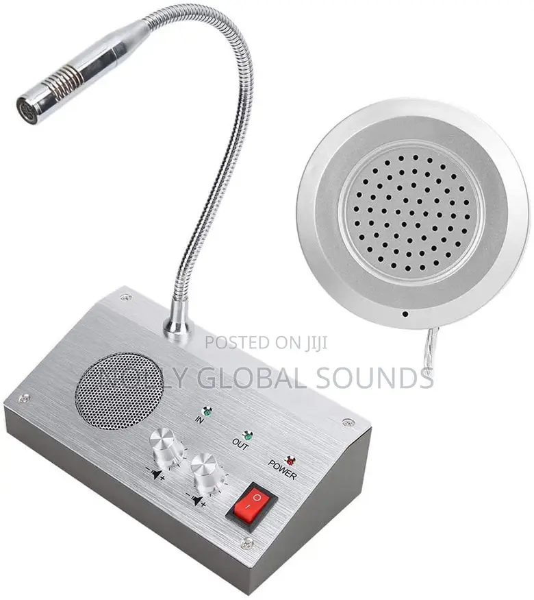 Dual Way Window Inter Phone for Interview
